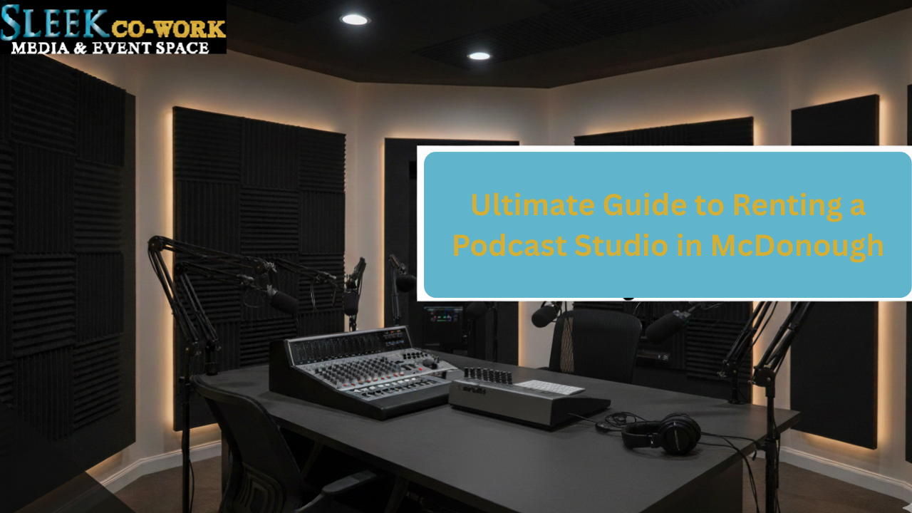 Renting a Podcast Studio