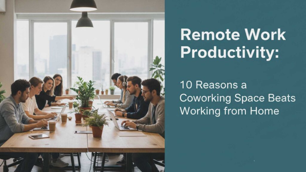 Coworking Space Beats Working from Home