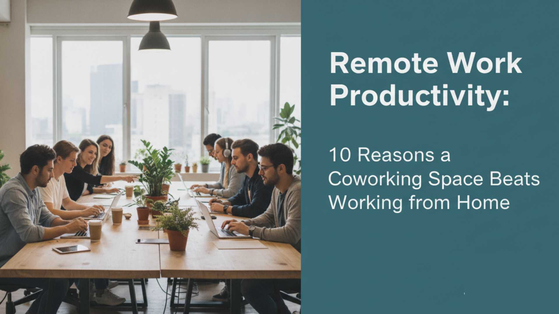 Coworking Space Beats Working from Home